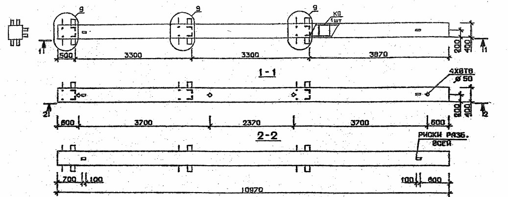 Колонна 3КБ 33.110-5-с Серия 1.020.1-2с/89