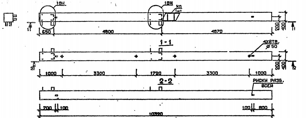 Колонна 5КБ 48.103-13-сн Серия 1.020.1-2с/89