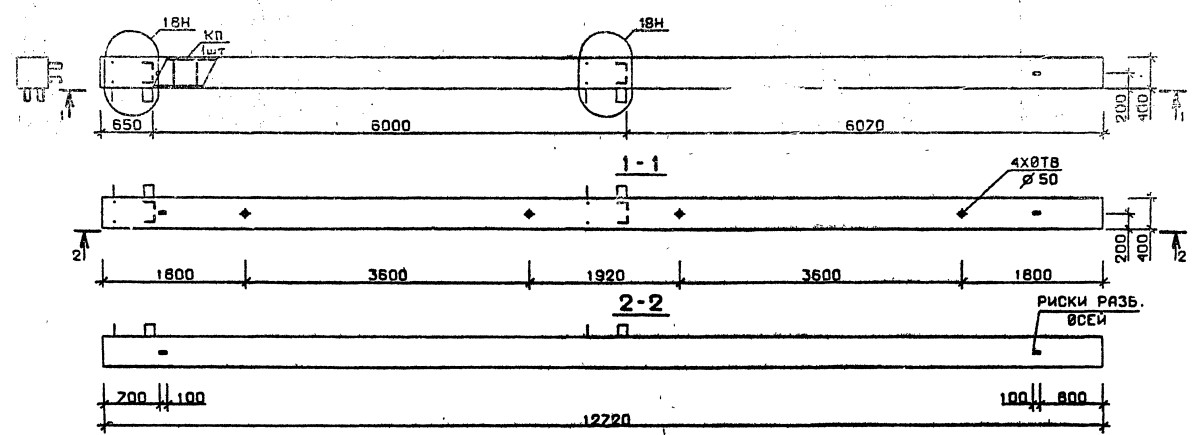 Колонна 5КБ 60.127-11-сн Серия 1.020.1-2с/89