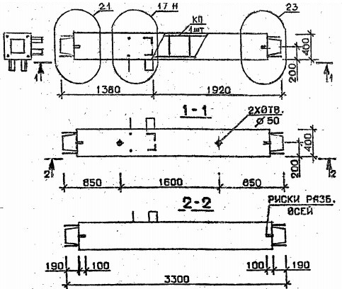 Колонна 5КС 33.33-1-н Серия 1.020.1-2с/89