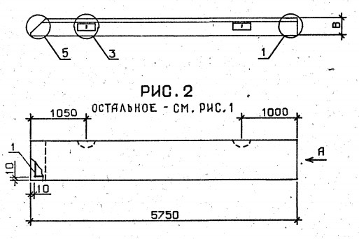 Панель 1ПС 57,5-6-3,0-8-Я-1 Серия 1.030.1-1